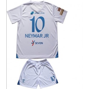 Al-Hilal Neymar Jr #10 Gostujuci Dres za Dječji 2023-24 Kratak Rukavima (+ kratke hlače)